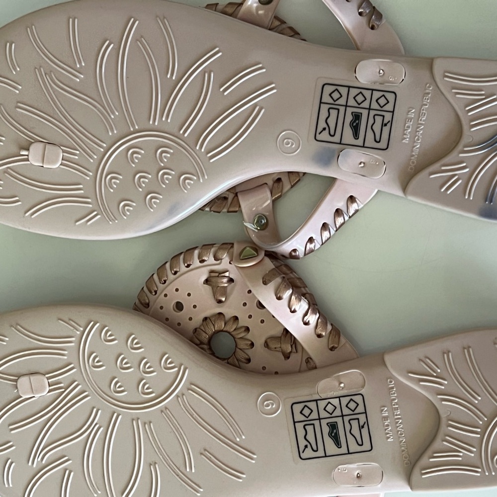 Women's light pink and Rose gold Sandals